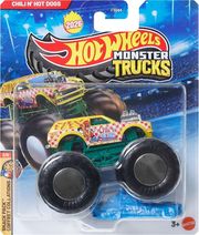 mattel hot wheels monster trucks snack pack chili n hot dog die cast vehicle photo mattel hot wheels monster trucks snack pack chili n hot dog die cast vehicle photo