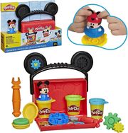 hasbro play doh disney jr on the go garage playset photo