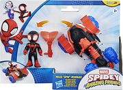 hasbro disney jr marvel spidey and his amazing friends miles spin morales techno racer vehicle photo hasbro disney jr marvel spidey and his amazing friends miles spin morales techno racer vehicle photo