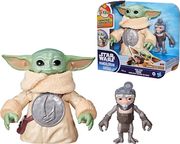 hasbro disney star wars the mandalorian and grogu huggin grogu figures photo hasbro disney star wars the mandalorian and grogu huggin grogu figures photo