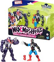 hasbro marvel venonversus mixmashers venom vs venomized spider man action figures photo hasbro marvel venonversus mixmashers venom vs venomized spider man action figures photo