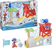 hasbro spidey and his amazing friends water webs spidey island playset photo hasbro spidey and his amazing friends water webs spidey island playset photo