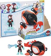 hasbro disney jr marvel spidey and his amazing friends waterwebs spin dolphin figure vehicle photo hasbro disney jr marvel spidey and his amazing friends waterwebs spin dolphin figure vehicle photo