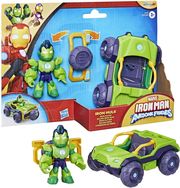 hasbro marvel iron man and his awesome friends iron hulk iron racer vehicle photo hasbro marvel iron man and his awesome friends iron hulk iron racer vehicle photo