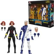 hasbro marvel legends series avengers black widow and quicksilver figures photo hasbro marvel legends series avengers black widow and quicksilver figures photo