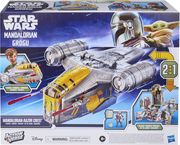 hasbro disney star wars the mandalorian and grogu vehicle playset photo hasbro disney star wars the mandalorian and grogu vehicle playset photo