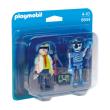 PLAYMOBIL 6844 Duo Pack Professor Und Roboter – Spielset Mit Zwei Figuren Und Zubehör
