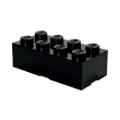 lego storage brick 8 black photo