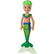 mattel barbie dreamtopia chelsea mermaids boy with green hair 13cm photo