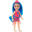 mattel barbie dreamtopia chelsea with blue hair 13cm gjj94 photo