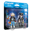 playmobil 70822 duopack astynomikos kai kallitexnis gkrafiti photo