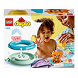 lego duplo 10964 bath time fun floating red panda photo