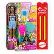MATTEL BARBIE IT TAKES TWO - BROOKLYN CAMPING DARK SKIN DOLL (HDF74)