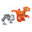 imaginext jurassic world 3 deinosayros me fimotro photo