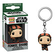 funko pop star wars the book of bobba fett fennec shand vinyl figure keychain photo