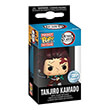 funko pocket pop demon slayer s2 tanjiro kamado bloody vinyl figure keychain photo