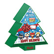 FUNKO POCKET POP! 4-PACK DC SUPER HEROES - HAPPY HOLIDAYS TREE BOX VINYL FIGURES KEYCHAIN