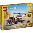 lego creator 31146 flatbed truck with helicopter photo