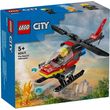 lego city fire 60411 fire rescue helicopter photo