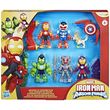 HASBRO MARVEL IRON MAN AND HIS AWESOME FRIENDS ARMORED UP AVENGERS PACK - FIGURES