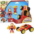 HASBRO MARVEL IRON MAN AND HIS AWESOME - IRON MAN IRON RACER VEHICLE