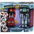 HASBRO TRANSFORMERS EARTHSPARK CYBER-COMBINER - TERRAN TWITCH & ROBBY MALTO ACTION FIGURES