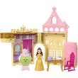 mattel disney princess belle palace belle mini doll playset photo