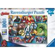pazl 100pz xll puzzle marvel avengers earth s mightiest heroes photo