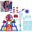HASBRO DISNEY JR: MARVEL SPIDEY AND HIS AMAZING FRIENDS RESCUE WEBS - RESCUE WEB-QUARTERS PLAYSET
