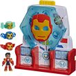 HASBRO DISNEYJR.: MARVEL -  IRON MAN &AMPAMP HIS AWESOME FRIENDS - HALL OF ARMOR PLAYSET