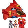 HASBRO MARVEL: IRON MAN &AMPAMP HIS AWESOME FRIENDS - GIANT-SIZED ARMOR JET PLAYSETS
