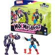 HASBRO MARVEL VENONVERSUS: MIXMASHERS - VENOM VS. VENOMIZED SPIDER-MAN ACTION FIGURES