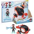 HASBRO DISNEY JR. MARVEL: SPIDEY AND HIS AMAZING FRIENDS WATERWEBS - SPIN DOLPHIN FIGURE & VEHICLE