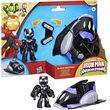 HASBRO MARVEL: IRON MAN AND HIS AWESOME FRIENDS - BLACK PANTHER PANTHER PLANE VEHICLE