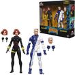 HASBRO MARVEL LEGENDS SERIES: AVENGERS - BLACK WIDOW AND QUICKSILVER FIGURES