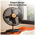 anemistiras epitrapezios 40w cecotec cec 08230 energysilence 600 wooddesk extra photo 7