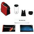 kafetiera espresso delonghi nespresso en85r essenza mini red extra photo 4