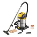 skoypa ilektriki stanley 1600watt 19kpa wet dry 30l inox sxvc30xtde extra photo 3