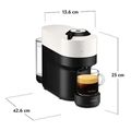 kafetiera espresso krups nespresso xn 9201 vertuo pop coconut white extra photo 5