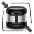 friteza ladioy tefal uno ff215d stand alone 1600w deep fryer stainless steel black extra photo 5