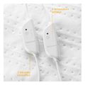 medisana electric underblanket hu 676 150x160cm white extra photo 4