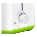 fryganiera 2 theseon braun ht 1010 8 2 slices 900w green white ht1010gr extra photo 2