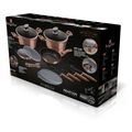 berlinger haus set antikollitika skeyi 13tmx me marmarini epistrosi roze gold bh 7058 extra photo 1