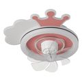 eurolamp anemistiras orofis paidikos korona roz 15w led 65w rc 300 25057 extra photo 1 eurolamp anemistiras orofis paidikos korona roz 15w led 65w rc 300 25057 extra photo 1