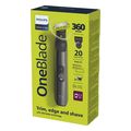 xyristiki mixani prosopoy somatos philips oneblade pro 360 face body qp6552 15 extra photo 2
