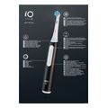 oral b io3 ilektriki odontoboyrtsa magnetic black me thiki hook extra photo 1