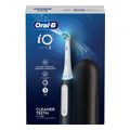 oral b io3 ilektriki odontoboyrtsa magnetic black me thiki hook extra photo 2