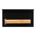 estia xartothiki epitoixia bamboo essentials me thesi gia kinito metalliki mayri 02 30827 extra photo 1