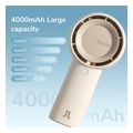 jisulife s01fa4314005 portable handheld fan5 plus 4000mah light brown extra photo 1