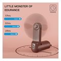 jisulife s010f8x05006 portable handheld fan life8 plus 4500mah brown extra photo 4